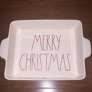 Rae Dunn Baking Dish MERRY CHRISTMAS